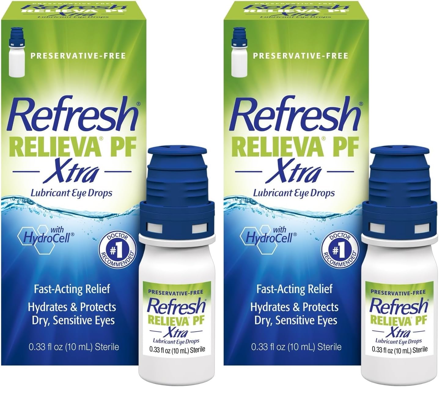 Vista frontal de Refresh RELIEVA PF Xtra